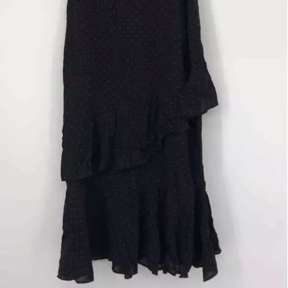 NWT Zara Ruffled Polka Dot Maxi Skirt size XS - Picture 11 of 11